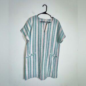 Trovata Bird of Paradise Striped Tunic Dress